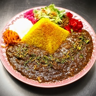 スープカレーだけじゃーない、スパイスカレーも人気です