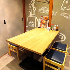 落ち着いた空間でお食事♪会社帰りにリーズナブルで美味しいお料理をお楽しみ下さい