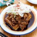 料理メニュー写真&nbsp;牛ばら煮込み豆腐