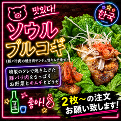 ソウルプルコギ1枚(2枚~)