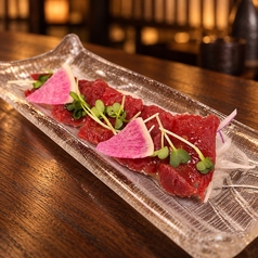 馬肉カルパッチョ