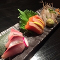 料理メニュー写真&nbsp;本日の鮮魚盛り合わせ &nbsp;三種盛り