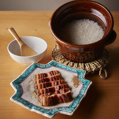 炊き立て銀シャリと炭焼き鰻