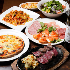 チキンバル伊太利亭のコース写真