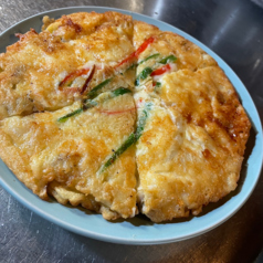 海鮮チーズチヂミ