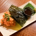 料理メニュー写真&nbsp;手巻きで　おつまみトロタク