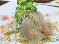 料理メニュー写真 鯛のカルパッチョ