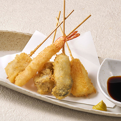 海鮮5種盛り合わせ (串カツ)