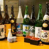 お酒は豊富にご用意しております。