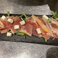 生ハムとクリームチーズ