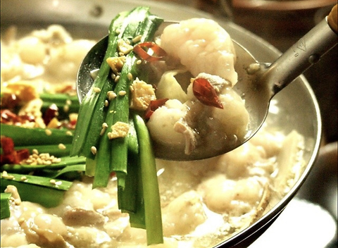 もつ壱自慢のもつ鍋！