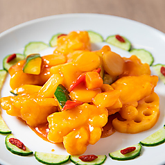 白身魚の甘酢　L