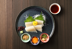 船凍イカの刺身