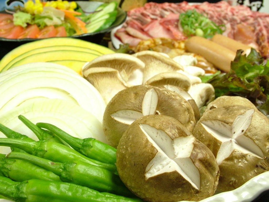 女性に大人気♪秘密は…お肉だけじゃなく焼野菜も食べ放題だから