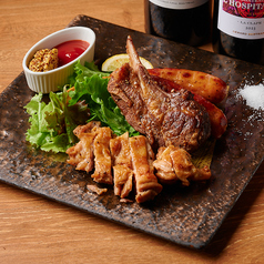 肉盛りプレート