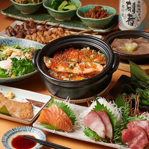 【全席個室】牛タン料理と土鍋ご飯を楽しめる和風個室居酒屋