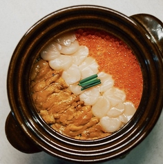 北海道産いくらと雲丹の土鍋めし（1人前）