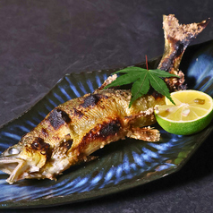 鮎一本焼き