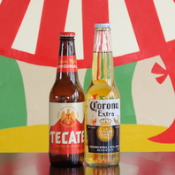 本格タコスとメキシコビールのマリアージュ！