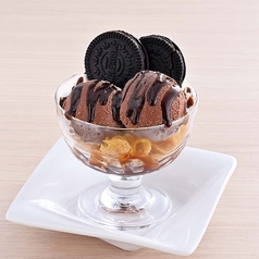 大人のビターチョコアイスパフェ