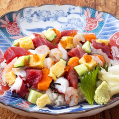 本マグロ入り 海鮮バラちらし