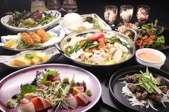 イロ鶏ドリのコース写真