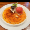 料理メニュー写真&nbsp;クレームブリュレ
