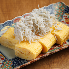 しらすだし巻き玉子