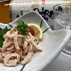 鶏かわポン酢