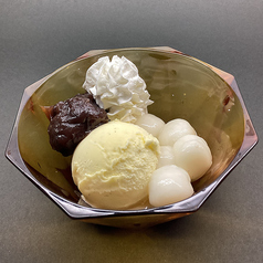 白玉クリームぜんざい
