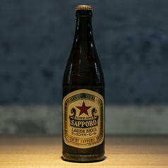 瓶ビール(赤星)