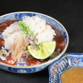料理メニュー写真 鱧湯引き