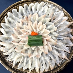 ヒラメうす造りの写真