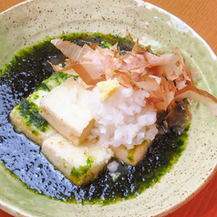 ◆浜名湖産 生海苔の揚げ出し豆腐