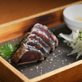 料理メニュー写真&nbsp;かつおの藁焼き　塩たたき（1～2人前）
