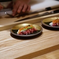 料理メニュー写真 ≪前菜≫特選銘柄和牛　手巻き寿司