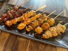 絶品地鶏焼き鳥7本盛り合わせ