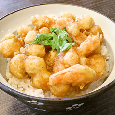 小エビと小柱のかき揚げ丼