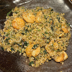 海老とほうれん草のXO醤飯