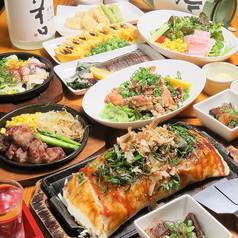 三津浜焼き・骨付鳥　鉄板GRILL　ひまわり　大街道店の特集写真
