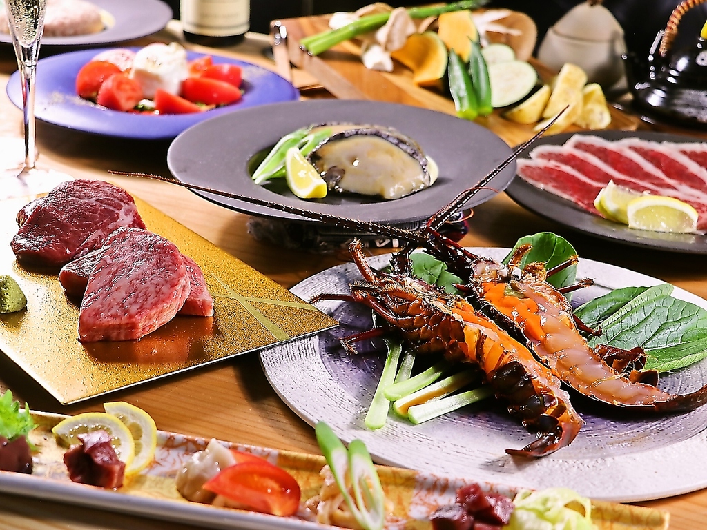 当店自慢のお料理をコース料理で堪能できます♪種類豊富なコースはシーンに合わせてご利用ください！