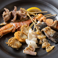 料理メニュー写真 【海鮮串】3種盛り/5種盛り