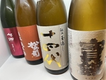 利き酒師がチョイスしたお料理に合わせた日本酒も日替わりで！