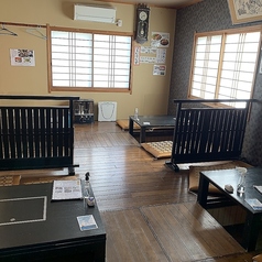 掘りごたつ式でリラックスしてお過ごしいただけます◎小さなお子様連れのご家族やご友人同士での飲み会など様々なシーンでご利用いただけます♪