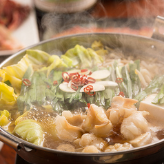 和牛もつ鍋　※2人前より承ります