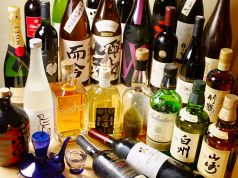 種類豊富なお酒たち