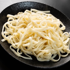 【タッカンマリオプションメニュー】カルグクス 〆の麺(うどん)