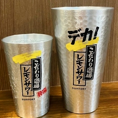 サイズが選べるドリンクで満足度アップ