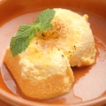 料理メニュー写真&nbsp;比内地鶏のなめらか卵プリン