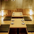4/6/8・・・最大16名様の宴会も完全個室で可能！ゆっくりおくつろぎいただけます♪